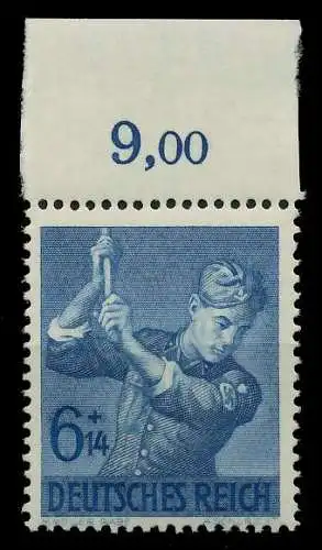 DEUTSCHES REICH 1943 Nr 852 postfrisch ORA 8B051E