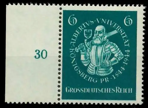 DEUTSCHES REICH 1944 Nr 896 postfrisch SRA 8B05FA