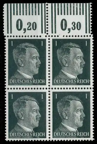 DEUTSCHES REICH 1941 Nr 781 postfrisch VIERERBLOCK ORA 8B0716