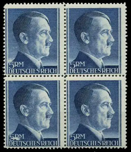 DEUTSCHES REICH 1941 Nr 802A postfrisch VIERERBLOCK 8B0872