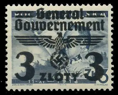 GENERALGOUVERNEMENT Nr 29 postfrisch 8B514E