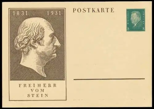 DEUTSCHES REICH Nr P193 UNGEBRAUCHT POSTKARTE S902DA6