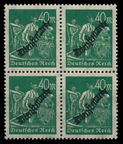 DEUTSCHES REICH DIENSTMARKEN 1923 Nr 77a postfrisch VIE 8CCA2A