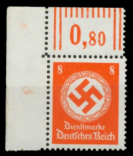 DEUTSCHES REICH DIENSTMARKEN 1942 44 Nr 170bx W 8CCA46