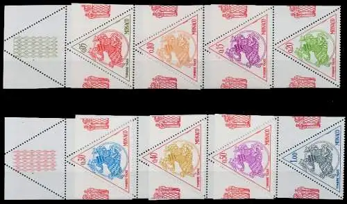 MONACO PORTOMARKEN Nr 67-74 postfrisch ORA 8CCAC2