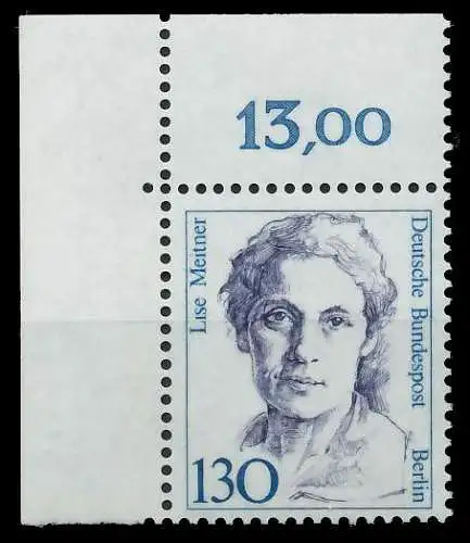 BERLIN DS FRAUEN Nr 812 postfrisch ECKE-OLI 8D9A46