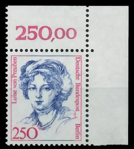BERLIN DS FRAUEN Nr 845 postfrisch ECKE-ORE 8D9ABE