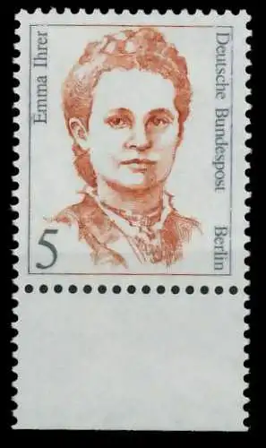 BERLIN DS FRAUEN Nr 833 postfrisch URA 8E22AA