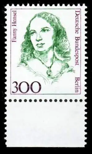 BERLIN DS FRAUEN Nr 849 postfrisch URA S92C8C2