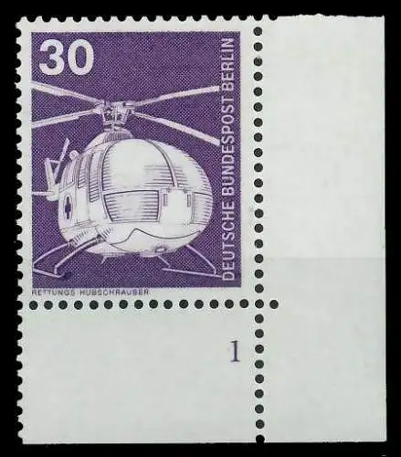 BERLIN DS INDUSTRIE U. TECHNIK Nr 497 postfrisch FORMNU 8E2406