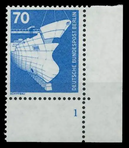 BERLIN DS INDUSTRIE U. TECHNIK Nr 500 postfrisch FORMNU 8E24AA