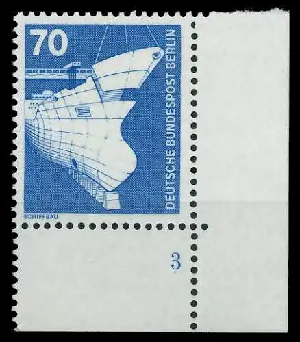 BERLIN DS INDUSTRIE U. TECHNIK Nr 500 postfrisch FORMNU 8E24CE