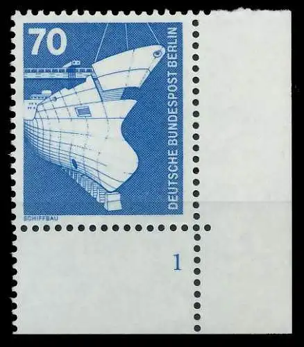 BERLIN DS INDUSTRIE U. TECHNIK Nr 500 postfrisch FORMNU 8E24DE