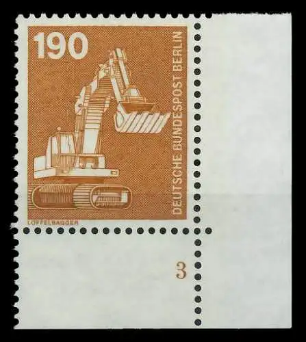 BERLIN DS INDUSTRIE U. TECHNIK Nr 670 postfrisch FORMNU 8E24F6