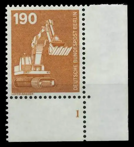 BERLIN DS INDUSTRIE U. TECHNIK Nr 670 postfrisch FORMNU 8E24FA