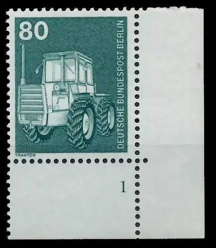 BERLIN DS INDUSTRIE U. TECHNIK Nr 501 postfrisch FORMNU 8E2512