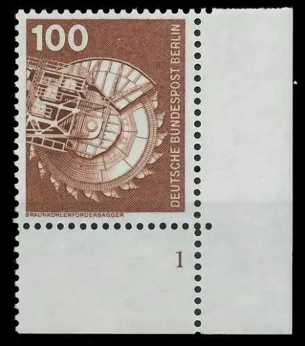 BERLIN DS INDUSTRIE U. TECHNIK Nr 502 postfrisch FORMNU 8E2542
