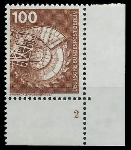 BERLIN DS INDUSTRIE U. TECHNIK Nr 502 postfrisch FORMNU 8E2552