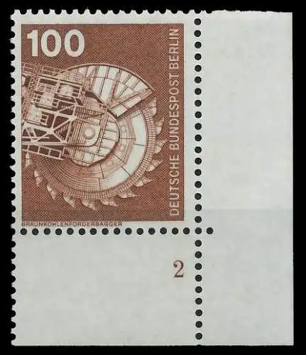 BERLIN DS INDUSTRIE U. TECHNIK Nr 502 postfrisch FORMNU 8E2556