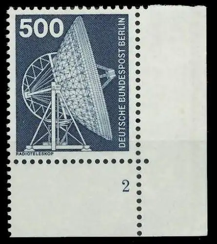 BERLIN DS INDUSTRIE U. TECHNIK Nr 507 postfrisch FORMNU 8E26B2