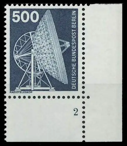 BERLIN DS INDUSTRIE U. TECHNIK Nr 507 postfrisch FORMNU 8E26BE