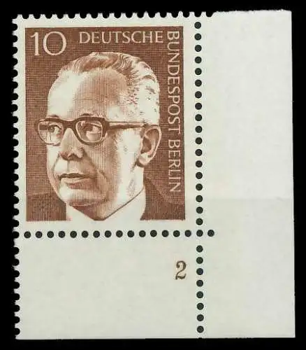 BERLIN DS HEINEM Nr 361 postfrisch FORMNUMMER 2 8E278E