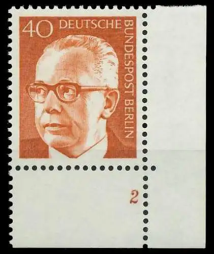 BERLIN DS HEINEM Nr 364 postfrisch FORMNUMMER 2 8E27AA