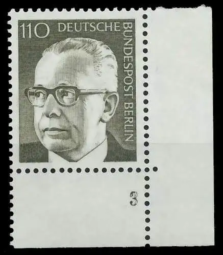 BERLIN DS HEINEM Nr 428 postfrisch FORMNUMMER 3 8E2806