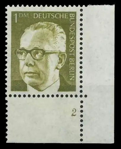 BERLIN DS HEINEM Nr 369 postfrisch FORMNUMMER 2 8E28BA