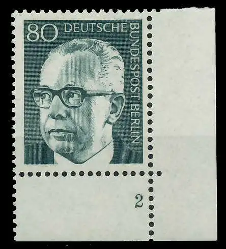 BERLIN DS HEINEM Nr 367 postfrisch FORMNUMMER 2 8E28DE