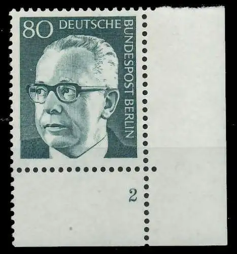 BERLIN DS HEINEM Nr 367 postfrisch FORMNUMMER 2 8E28E2