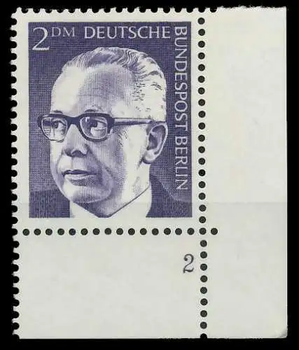 BERLIN DS HEINEM Nr 370 postfrisch FORMNUMMER 2 8E291E
