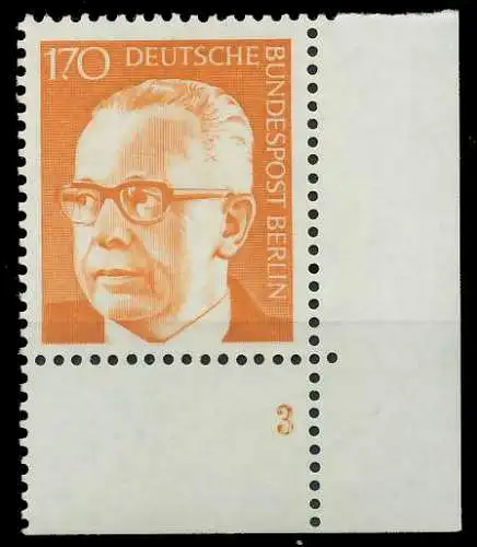 BERLIN DS HEINEM Nr 432 postfrisch FORMNUMMER 3 8E292A