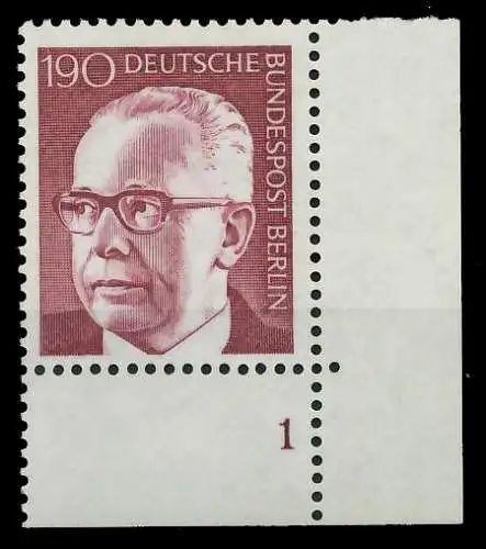 BERLIN DS HEINEM Nr 433 postfrisch FORMNUMMER 1 8E292E
