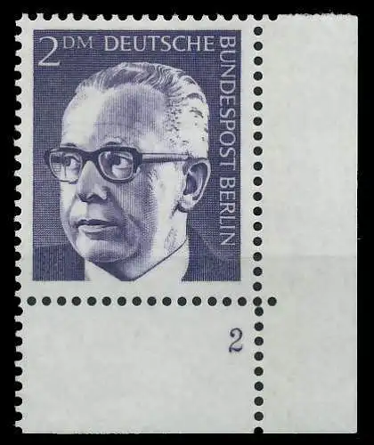 BERLIN DS HEINEM Nr 370 postfrisch FORMNUMMER 2 8E293E