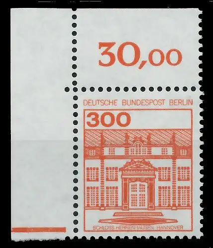BERLIN DS BURGEN U. SCHLÖSSER Nr 677 postfrisch ECKE-OL 8E2A4A
