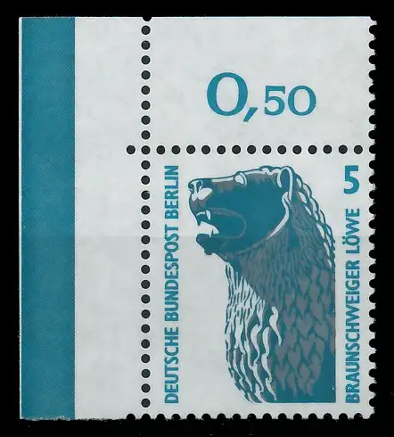 BERLIN DS SEHENSWÜRDIGKEITEN Nr 863 postfrisch ECKE-OLI 8E821E