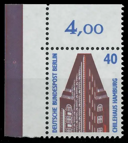 BERLIN DS SEHENSWÜRDIGKEITEN Nr 816 postfrisch ECKE-OLI 8E822E