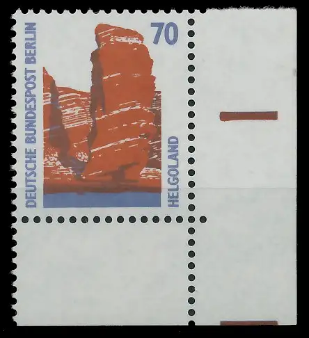 BERLIN DS SEHENSWÜRDIGKEITEN Nr 874 postfrisch ECKE-URE S93205E