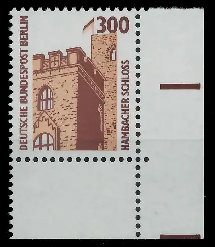 BERLIN DS SEHENSWÜRDIGKEITEN Nr 799 postfrisch ECKE-URE S932076