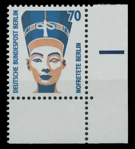 BERLIN DS SEHENSWÜRDIGKEITEN Nr 814 postfrisch ECKE-URE 8E827E