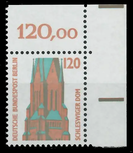 BERLIN DS SEHENSWÜRDIGKEITEN Nr 815 postfrisch ECKE-ORE 8E829E