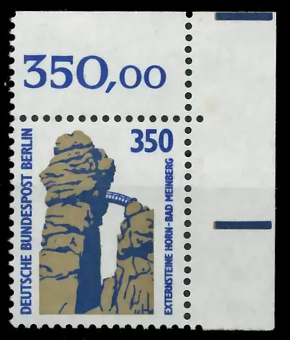 BERLIN DS SEHENSWÜRDIGKEITEN Nr 835 postfrisch ECKE-ORE 8E82A2