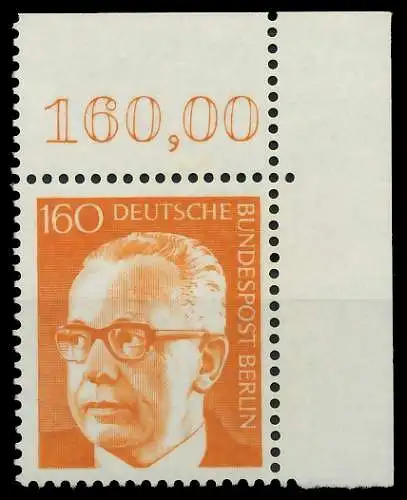BERLIN DS HEINEM Nr 396 postfrisch ECKE-ORE 8E84E2