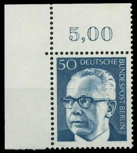 BERLIN DS HEINEM Nr 365 postfrisch ECKE-OLI 8E851A