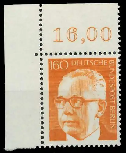 BERLIN DS HEINEM Nr 396 postfrisch ECKE-OLI 8E852A