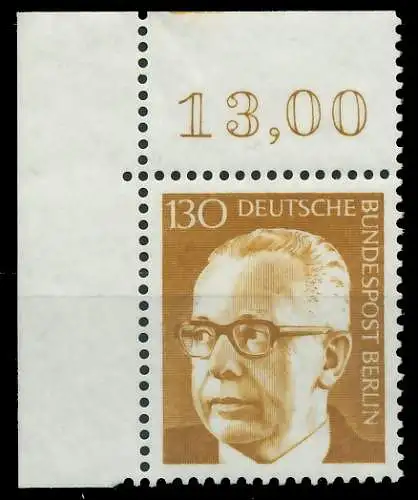 BERLIN DS HEINEM Nr 429 ungebraucht ECKE-OLI 8E8536