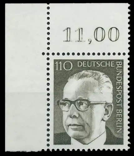 BERLIN DS HEINEM Nr 428 postfrisch ECKE-OLI 8E853A