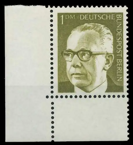 BERLIN DS HEINEM Nr 369 postfrisch ECKE-ULI 8E854E