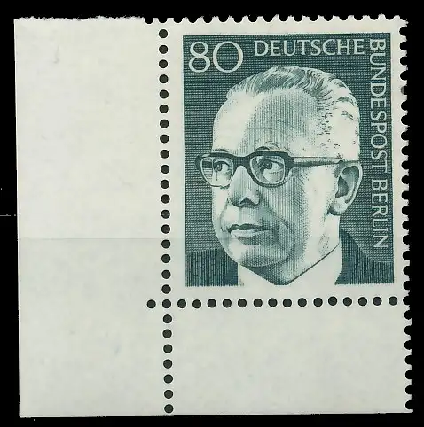 BERLIN DS HEINEM Nr 367 postfrisch ECKE-ULI 8E856A